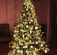 Украшение домашней новогодней елки — Новогодняя ель