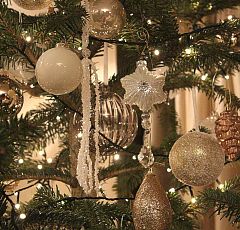 Украшение новогодней елки в стиле 70 х годов